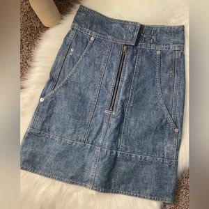 Isabel Marant Natalia denim mini skirt